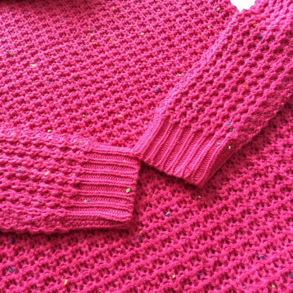 RUE21 PINK CANDY KNIT CROWL NECK SWEATER - Picture 11 of 12